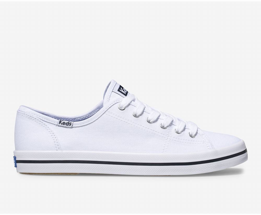 Women's Keds Kickstart Sneakers White 0412783QL - South Africa